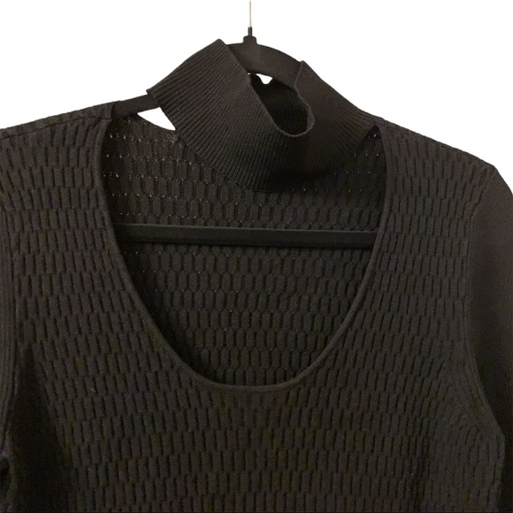 Milly Ribbed Half Moon Sweater - Picture 7 of 9